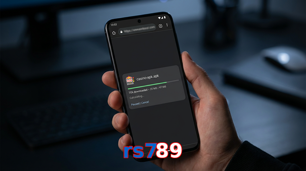 Main screen of Rs789 apk page for PK players