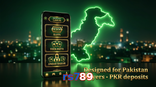 Main screen of Rs789 pk page for PK players